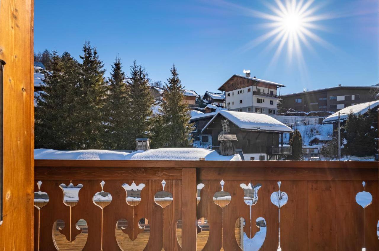 Hôtel Le Chalet d'Antoine à Megève Extérieur photo